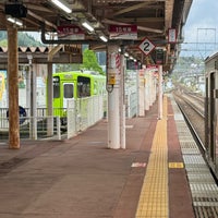 Photo taken at Kakunodate Station by taichi t. on 4/30/2024