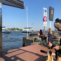 Photo taken at Amsterdam Centraal Ferry by Lydia J. on 5/14/2018
