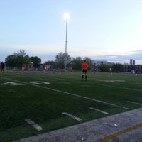 Photo taken at Cardozo High School Soccer Field by Mary El on 4/27/2014