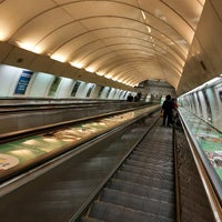 Photo taken at Metro =B= Křižíkova by Pavel H. on 10/19/2021