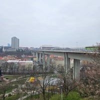 Photo taken at Nusle Bridge by Pavel H. on 2/29/2024