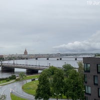 Photo taken at Radisson Blu Daugava Hotel by Mark L. on 6/19/2022