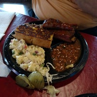 Photo taken at Moe&amp;#39;s Original BBQ by Zach R. on 4/19/2015