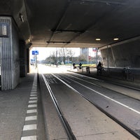 Photo taken at Bushalte Amstelveenseweg by Joffrey S. on 3/18/2018