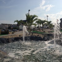 Photo taken at Lighthouse Point Miniature Golf Club by Ken T. on 6/30/2013