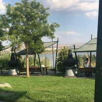 Photo taken at Mogan Lake by Orkun A. on 8/16/2019