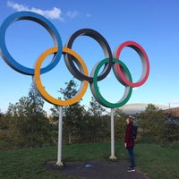 Photo taken at Olympic Rings by Jeroen B. on 10/27/2017