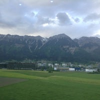 Photo taken at Alpotel Hotel Innsbruck by Adrian G. on 5/19/2013