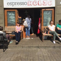 5/3/2016 tarihinde Ivan Z.ziyaretçi tarafından EspressoHolic'de çekilen fotoğraf
