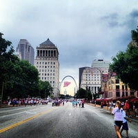 Photo taken at Susan G. Komen Race For The Cure St. Louis by Erika W. on 6/15/2013