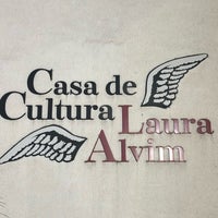 Photo taken at Casa de Cultura Laura Alvim by Igor A. on 3/31/2019