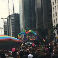 Photo taken at XX Parada do Orgulho LGBT de São Paulo by Igor A. on 5/29/2016