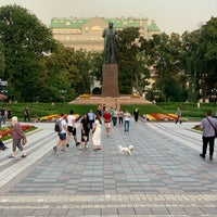 Photo taken at Monument to Taras Shevchenko by Malik on 9/2/2019
