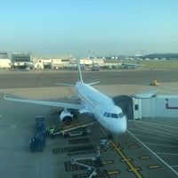 Photo taken at Gate 23 by Huw L. on 6/12/2018