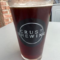 Photo taken at Crust Brewing Company by Huw L. on 7/25/2023