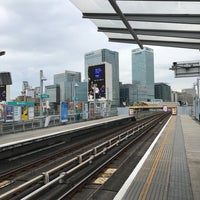 Photo taken at Blackwall DLR Station by Mister C. on 8/11/2017
