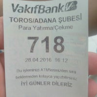 Photo taken at Vakıfbank by toprak d. on 4/28/2016