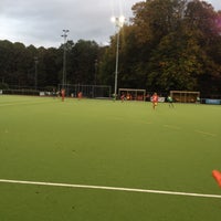 Photo taken at Brussels University Hockey Club by July C. on 10/14/2014