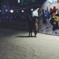 Photo taken at Народный Каток Nefis by Kate G. on 12/27/2014