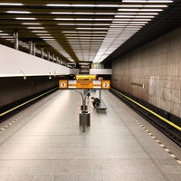 Photo taken at Metro =B= Smíchov Station by Lukáš M. on 6/28/2018