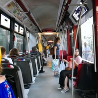 Photo taken at Tram 9 | Sídliště Řepy – Spojovací by Lukáš M. on 7/19/2017