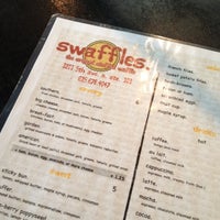 4/18/2013 tarihinde Steph B.ziyaretçi tarafından swaffles. the original stuffed waffle'de çekilen fotoğraf