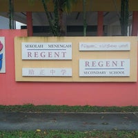 Photo taken at Regent Secondary School by Raja M. on 4/28/2013