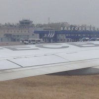 Photo taken at Взлетное Поле Аэропорт Благовещенск by Виталий К. on 5/12/2015