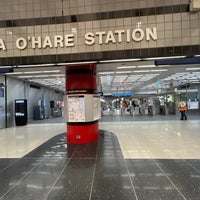 Photo taken at CTA - O&amp;#39;Hare by Paul S. on 4/17/2023