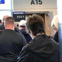 Photo taken at Gate A15 by Paul S. on 4/20/2018