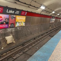 Photo taken at CTA - Lake (Red) by Paul S. on 8/17/2022