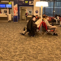 Photo taken at Gate 57 by Paul S. on 3/12/2022