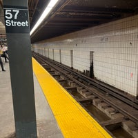 Photo taken at MTA Subway - 57th St (F) by Paul S. on 7/25/2023