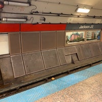 Photo taken at CTA - Jackson (Red) by Paul S. on 11/29/2019