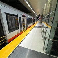 Photo taken at Chinatown-Rose Pak MUNI Metro Station by Paul S. on 1/22/2024