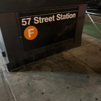 Photo taken at MTA Subway - 57th St (F) by Paul S. on 6/26/2023