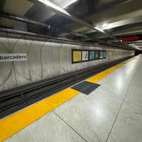Photo taken at Embarcadero BART Station by Paul S. on 1/24/2024
