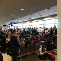 Photo taken at Gate B10 by Paul S. on 4/16/2018