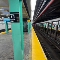 Photo taken at MTA Subway - Forest Hills/71st Ave (E/F/M/R) by Paul S. on 7/26/2023