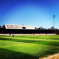 Photo taken at Underhill Stadium by Andy E. on 4/20/2013