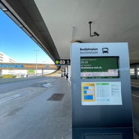 Photo taken at Vienna Airport Coach Station by Nigel on 2/25/2023