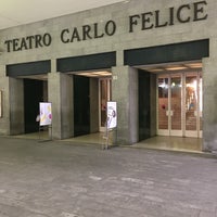 Photo taken at Teatro Carlo Felice by Nigel on 3/10/2019