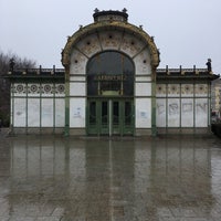 Photo taken at Otto-Wagner-Pavillon by Nigel on 1/26/2019