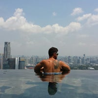 Photo taken at Marina Bay Jacuzzi by christian c. on 8/18/2014