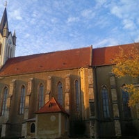 Photo taken at Magyarok nagyasszonya templom by Timi N. on 10/22/2016