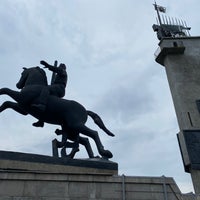 Photo taken at Монумент Победы by Ivan N. on 8/14/2021