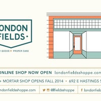 8/16/2014에 London Fields Shoppe님이 London Fields Shoppe에서 찍은 사진
