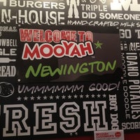 Photo taken at MOOYAH Burgers, Fries &amp;amp; Shakes by Tommy on 1/1/2013