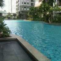 Photo taken at Swimming Pool Thamrin Residences by Tri Harry on 10/21/2012