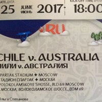 Photo taken at FIFA Confederations Cup 2017 Ticket Center by Olga S. on 5/22/2017